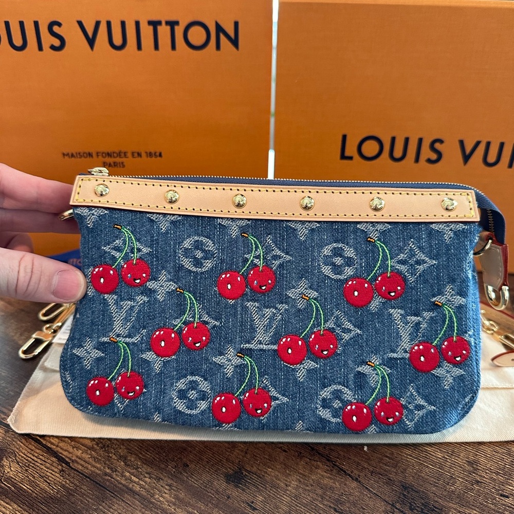 Louis Vuitton Takashi Murakami Cherry Pochette Accessoires